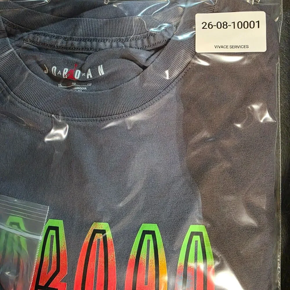 Air Jordan T-Shirt Mens XL Gray Tee Short Sleeve Crewneck